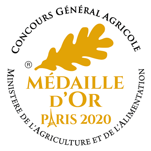 Médaille d'Or Paris 2020 Ministère de l'agriculture et de l'alimentation - Concours Général Agricole